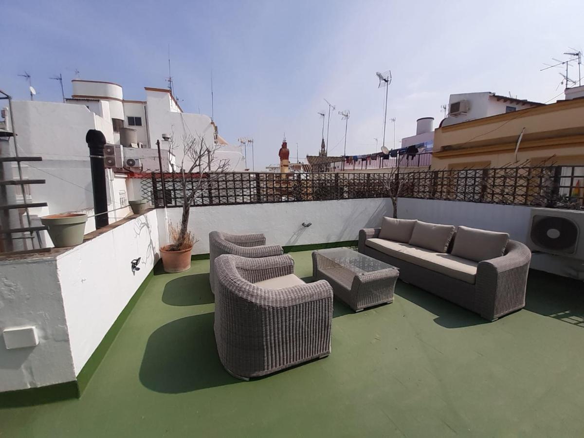Апартаменты Champion Duplex Terrace And Garage Old Town 6 Pax Севилья Экстерьер фото