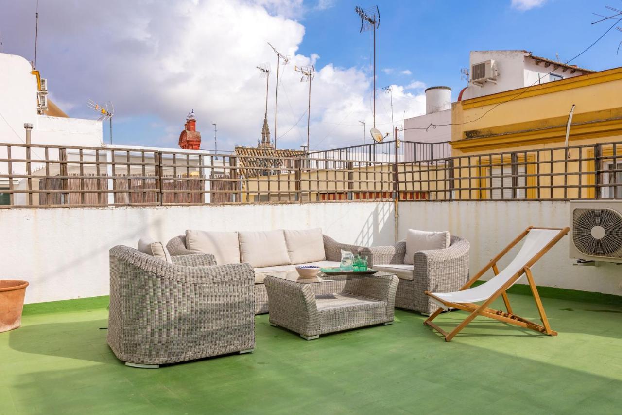 Апартаменты Champion Duplex Terrace And Garage Old Town 6 Pax Севилья Экстерьер фото