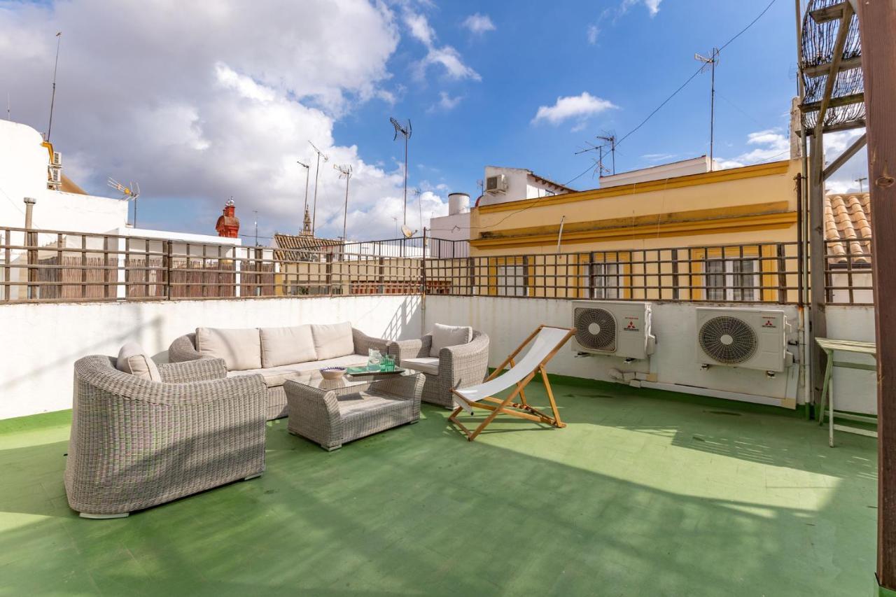 Апартаменты Champion Duplex Terrace And Garage Old Town 6 Pax Севилья Экстерьер фото